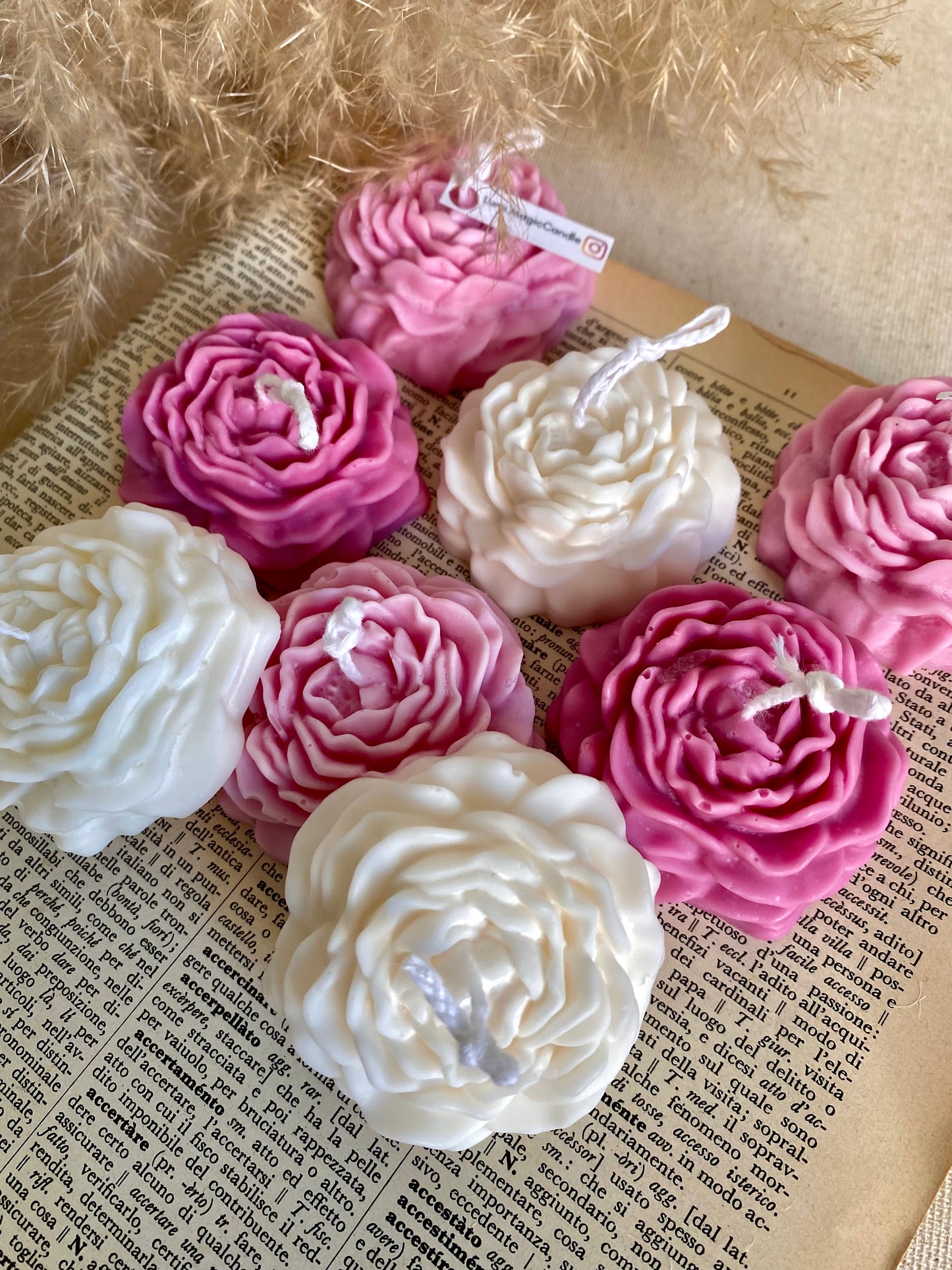 Candela “Peonia “ (1pz)