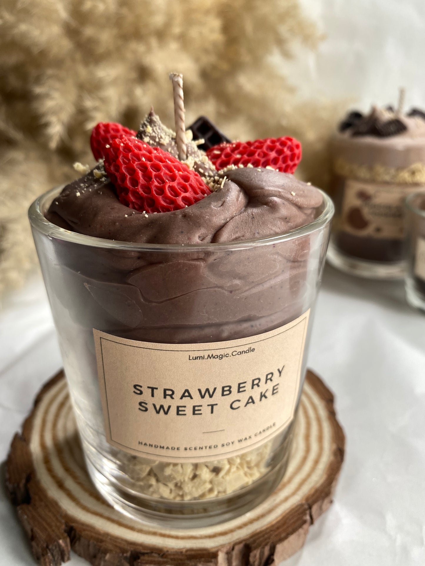 Candela “Strawberry sweet cake “