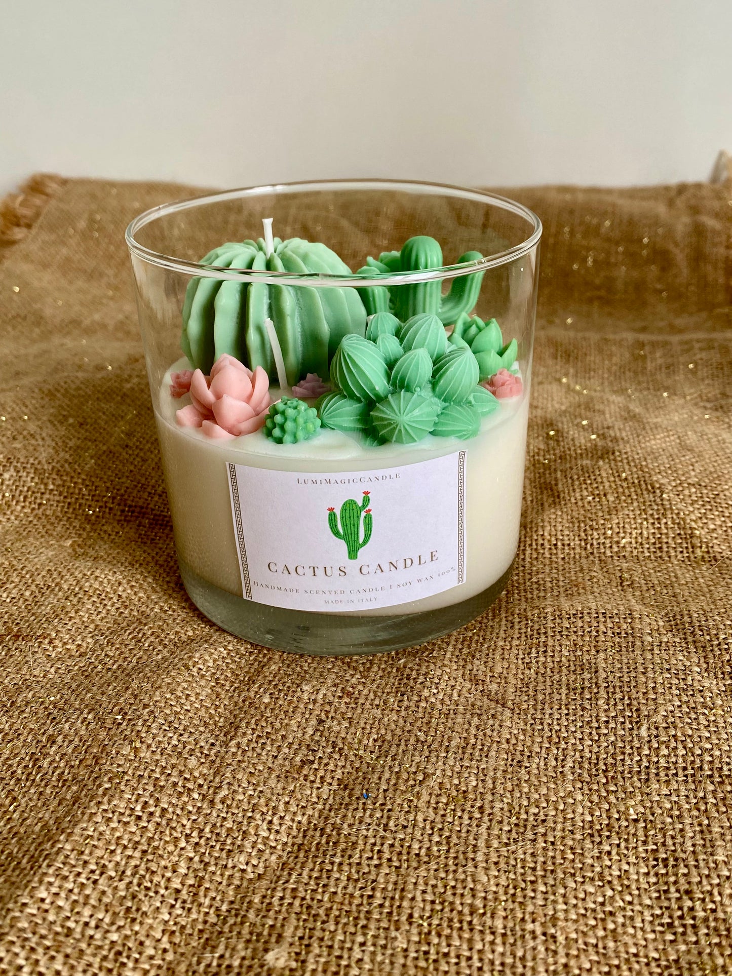 Candela maxi “Cactus candle”