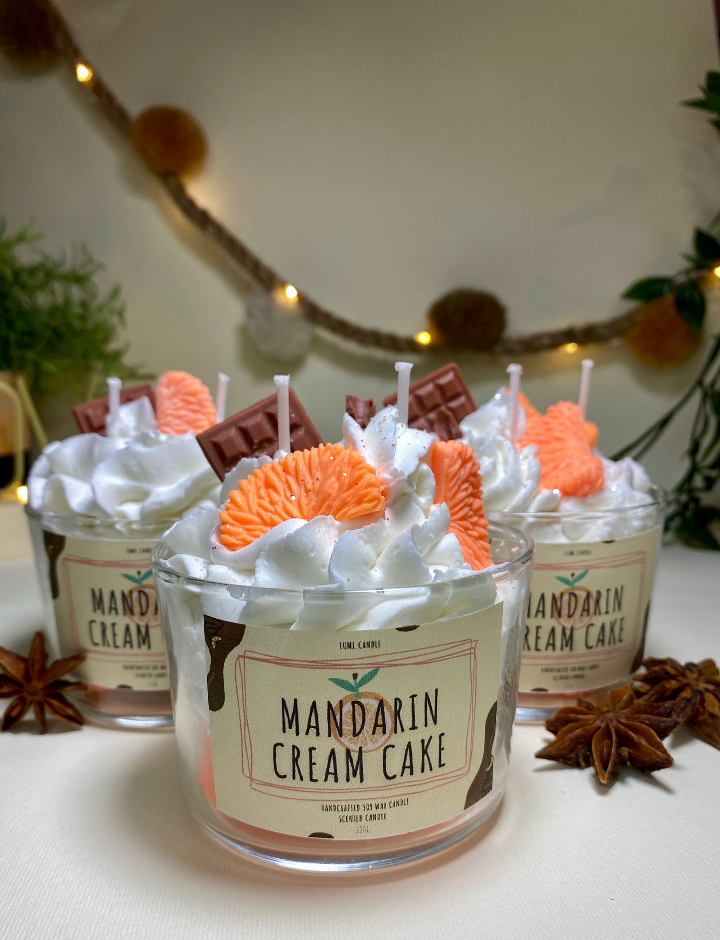 Candela profumata "Mandarin Cream Cake"