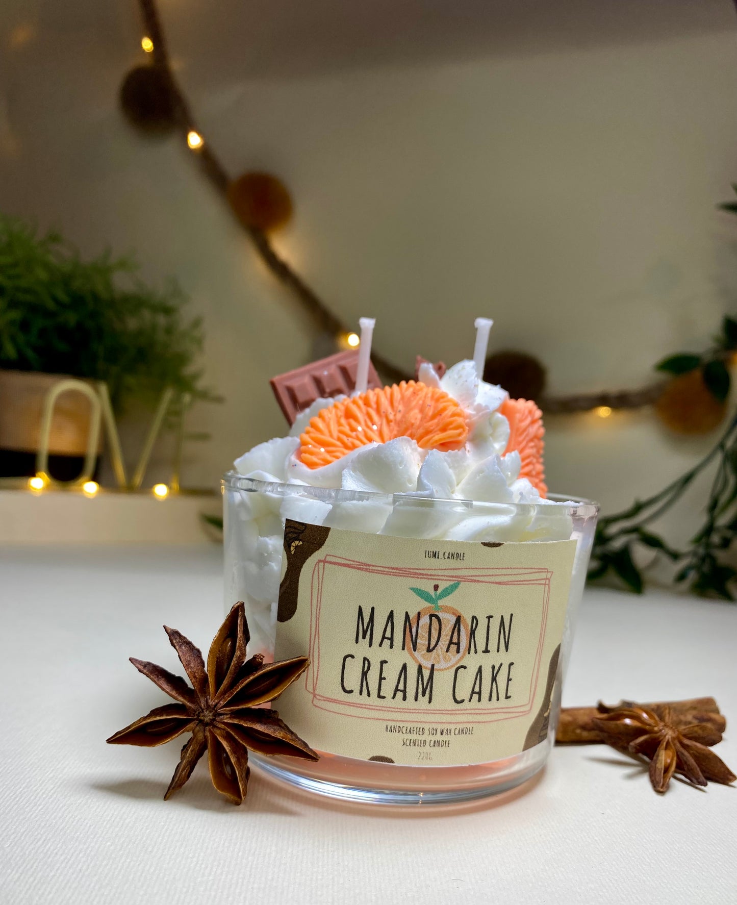 Candela profumata "Mandarin Cream Cake"