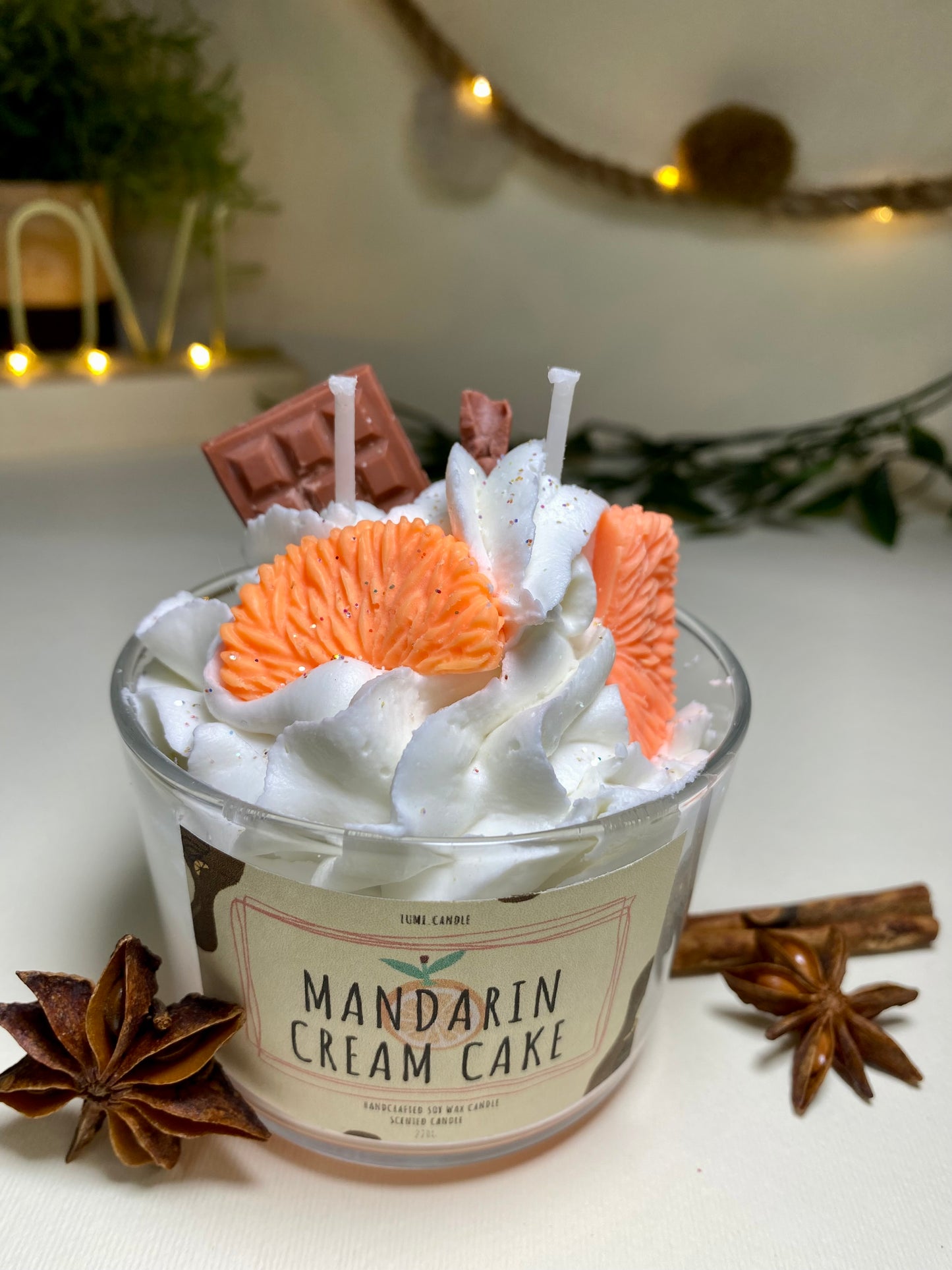 Candela profumata "Mandarin Cream Cake"