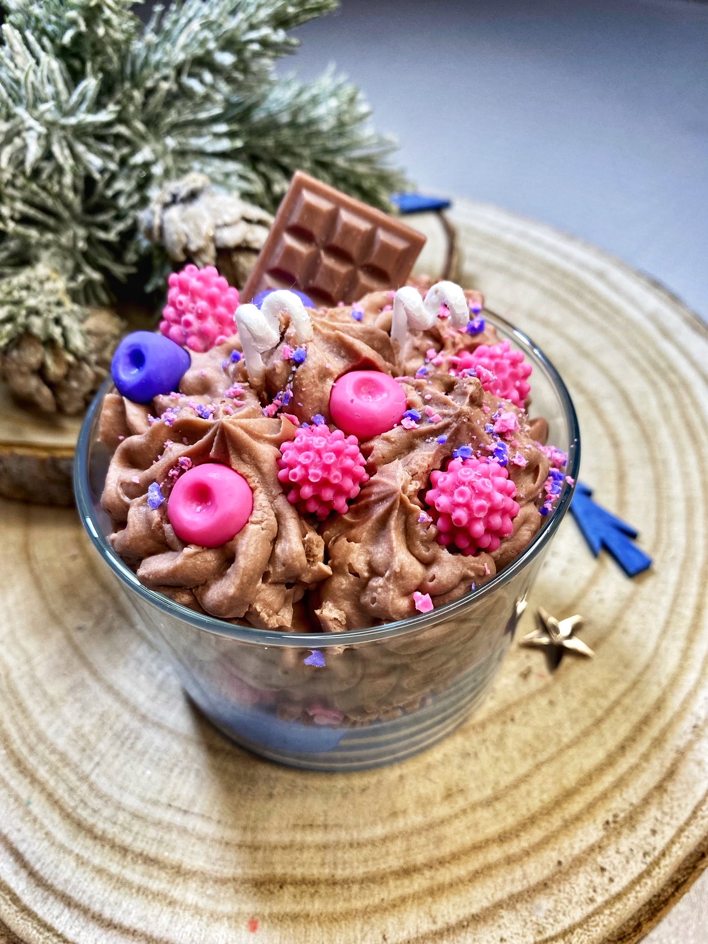 Candela profumata "Blueberry Milkshake"