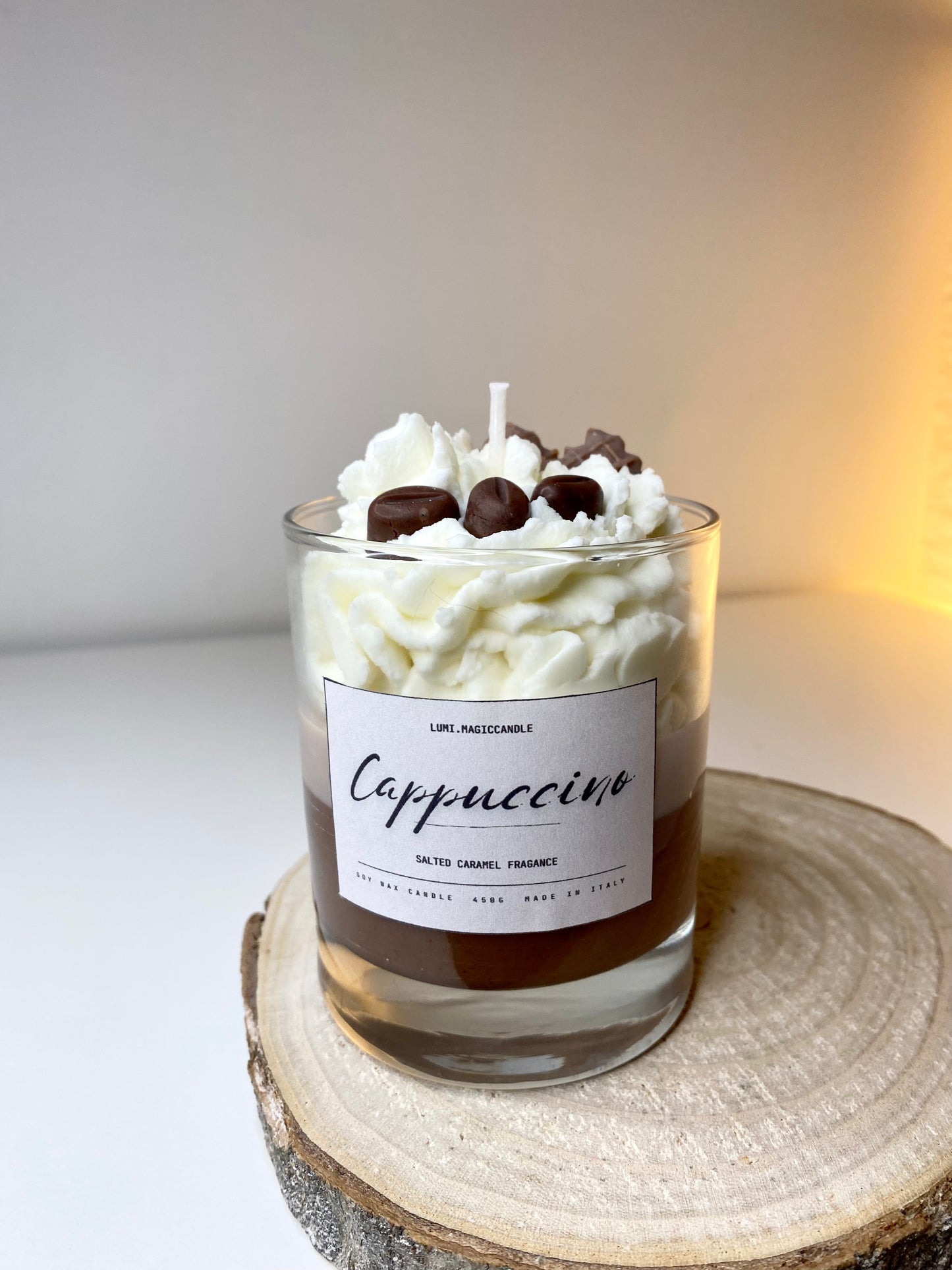 Candela profumata "Cappuccino"