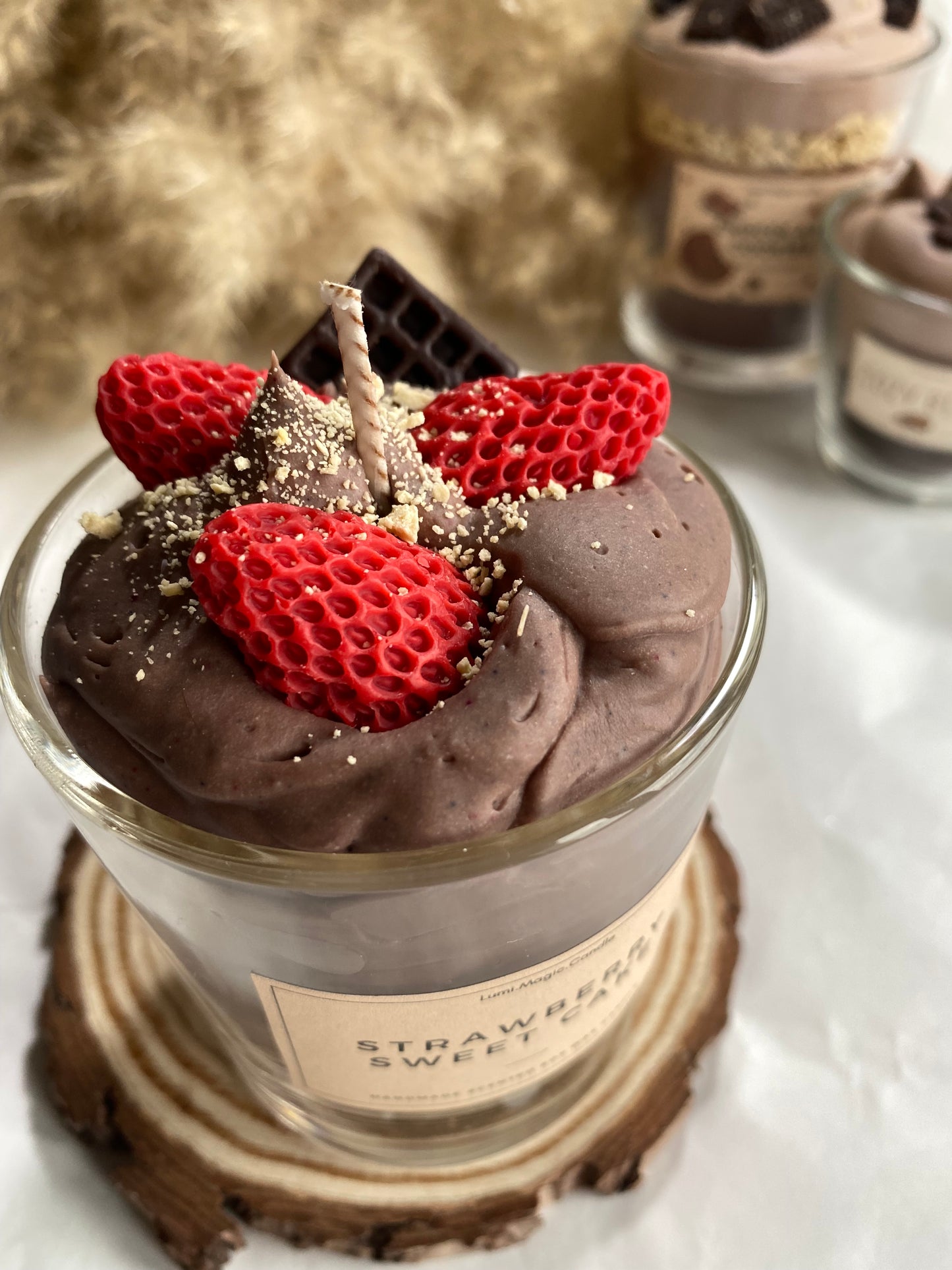 Candela “Strawberry sweet cake “